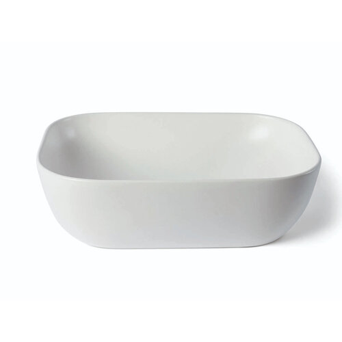 Waskom Luca Sanitair Ceramics Rechthoekig 45,5x45,5x13,5 Keramiek Mat Wit 