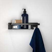 Douchemand Tiger Caddy Met Handdoekhaak 32 cm Zwart