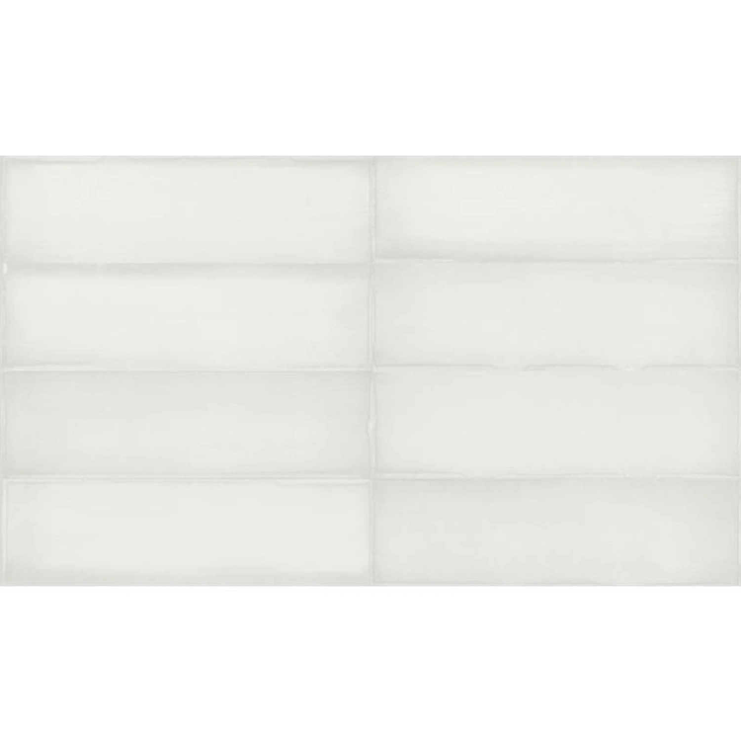 Wandtegel Estudio Ghent Alpine White Glossy 6.9x24 cm Estudio