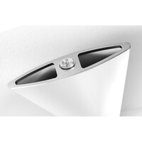 Designradiator Sapho Othello 30x189 Cm Mat Wit