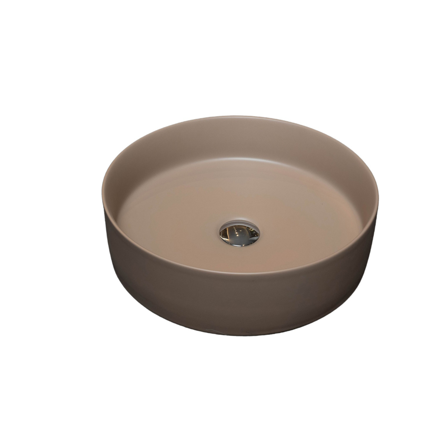 Waskom Loutro Mc Delly T Rond 40x40x12 cm Taupe Loutro