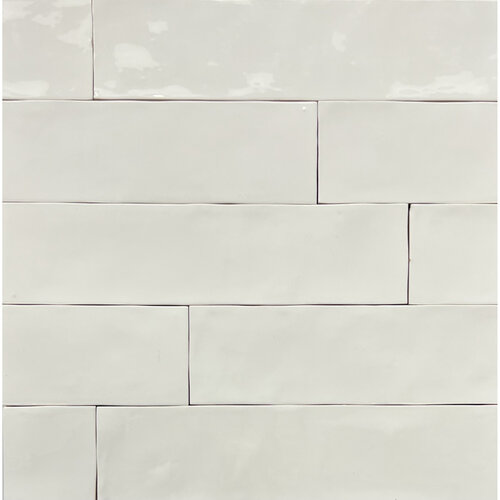 Zellige Blanco Brillo Keramiek 6.2x25 cm Beige (Prijs per M2) 