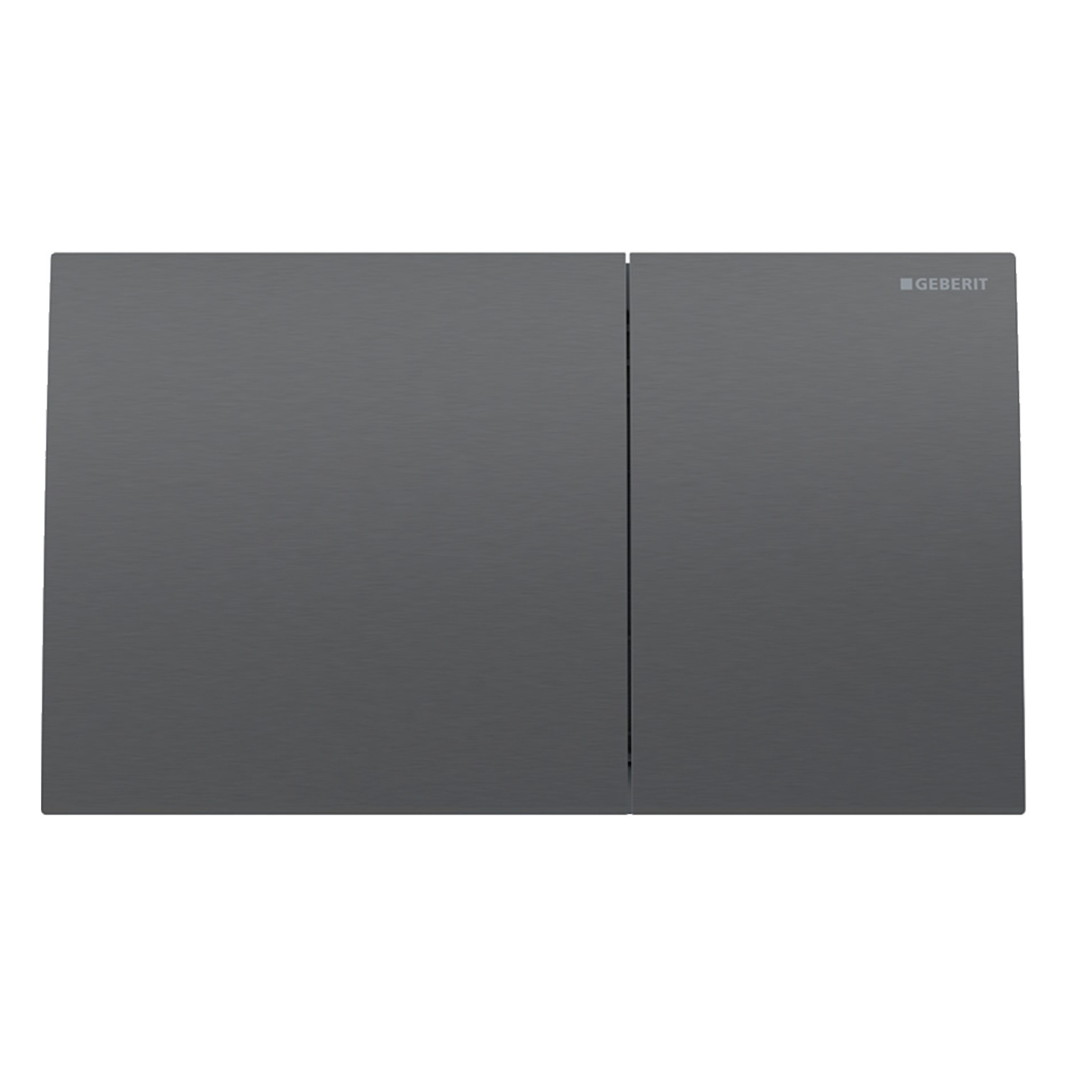 Geberit Drukplaat Sigma 70 Frontbediening 2-toets RVS Zwart Chroom