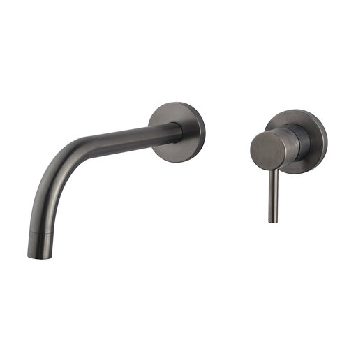 Afbouwdeel Wastafelkraan BWS Toon Eenhendel Met Coldstart Gunmetal 