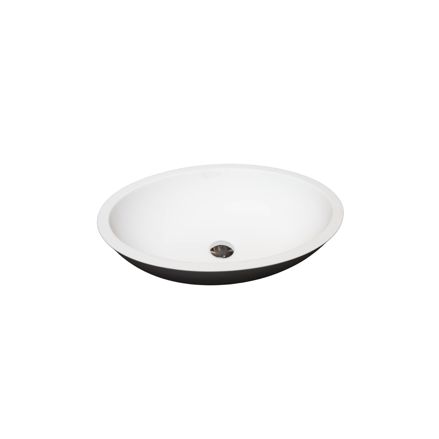 Waskom Loutro Leona Rechthoek 57x40.5x13.5 cm Hoogglans Wit Loutro