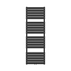 Boss & Wessing Handdoekradiator BWS Ress Middenaansluiting 180x60 cm Zwart