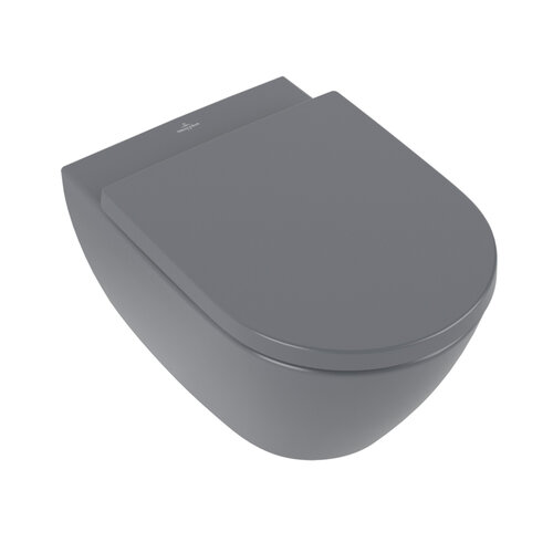 Wandcloset Villeroy & Boch Subway 2.0 Diepspoel Zonder Spoelrand Grafiet 