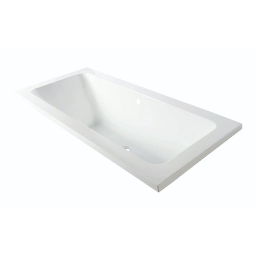Inbouw Bad Luca Sanitair Primo Acryl 169x74x45 cm Zonder Afvoerset incl. Stelpoten Glans Wit 