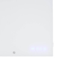Infraroodpaneel Eurom Sani 1000W 127x55cm Badkamerverwarming Met Wi-Fi Wit