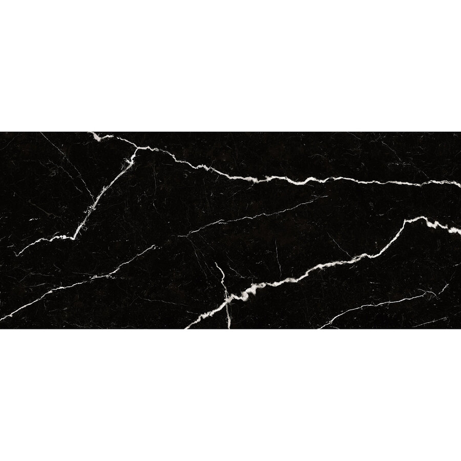 Vloertegel Pamesa Deva Nero 120x280 cm Gepolijst Zwart (Prijs Per Tegel)