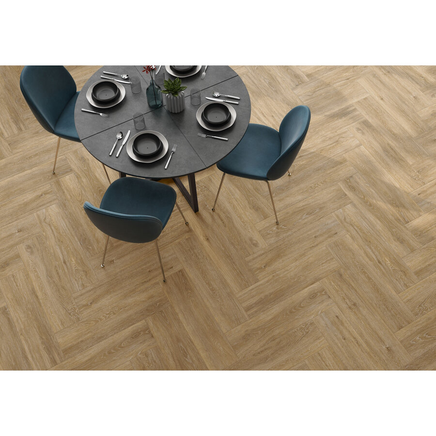 Vloertegel Pamesa At Viggo Fresno 20x120 cm Gerectificeerd Mat Beige (Prijs Per M2)