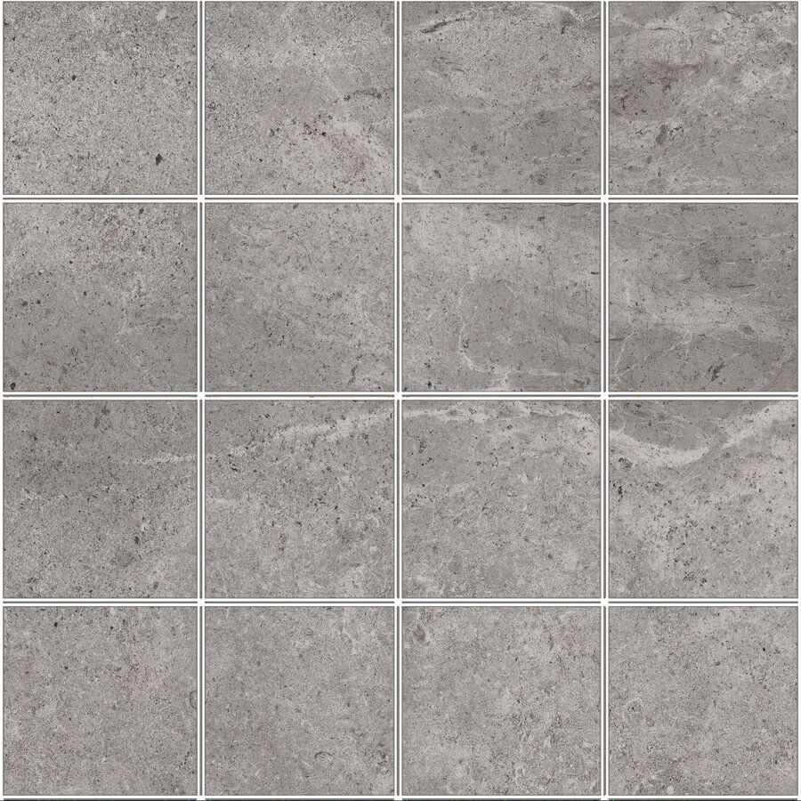 Mozaiek Pamesa Erding Grey 30x30 cm Gerectificeerd Mat Grijs (Prijs Per M2)