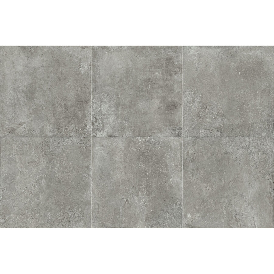 Vloertegel Pamesa Montpellier Ash 120x120 cm Gerectificeerd Mat Grijs (Prijs Per M2)