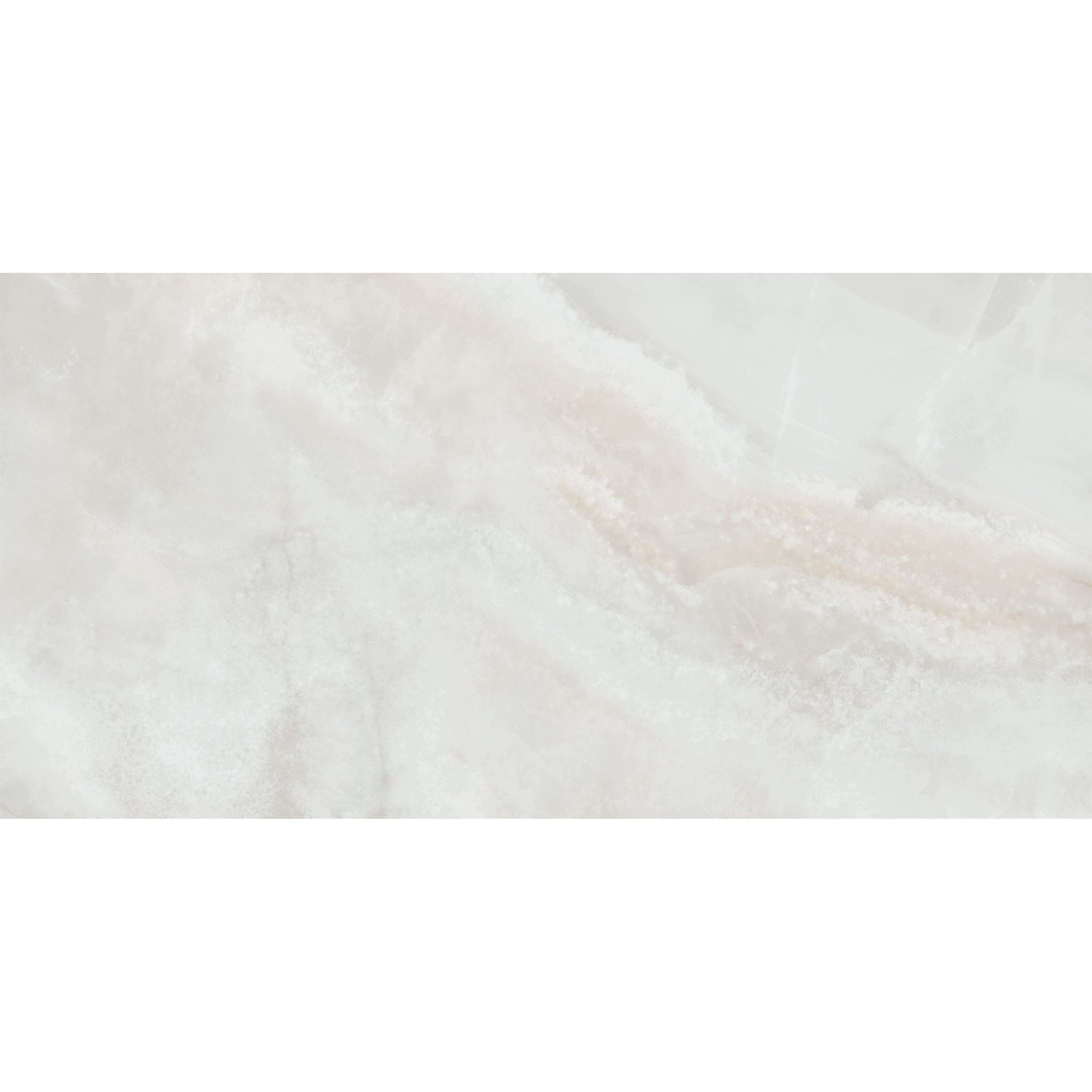 Vloertegel Pamesa Sardonyx White 60x120 cm Gerectificeerd Mat Wit Pamesa