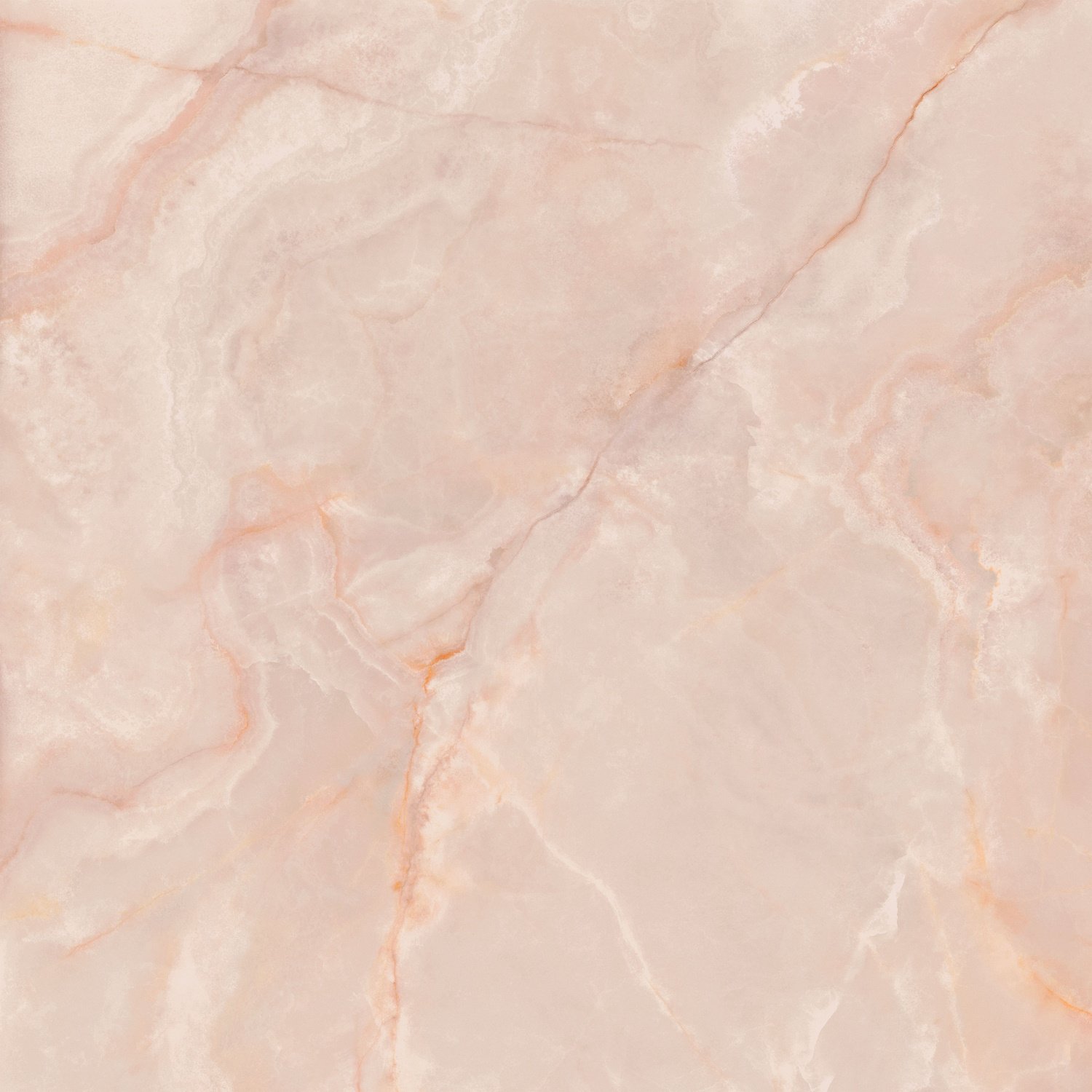 Vloertegel Pamesa Lux Noor Peach 120x120 cm Gepolijst Roze Pamesa