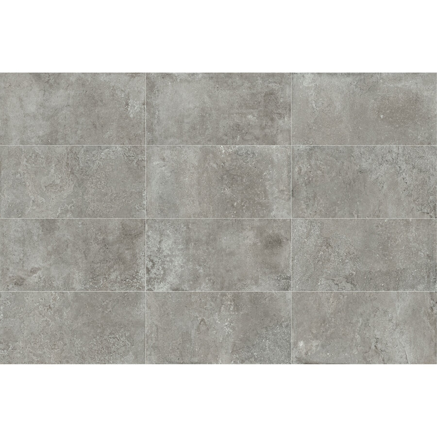 Vloertegel Pamesa Montpellier Ash 60x120 cm Gerectificeerd Mat Grijs (Prijs Per M2)