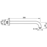 Mate Wandarm Rond 35, 40, 45, 50 Cm