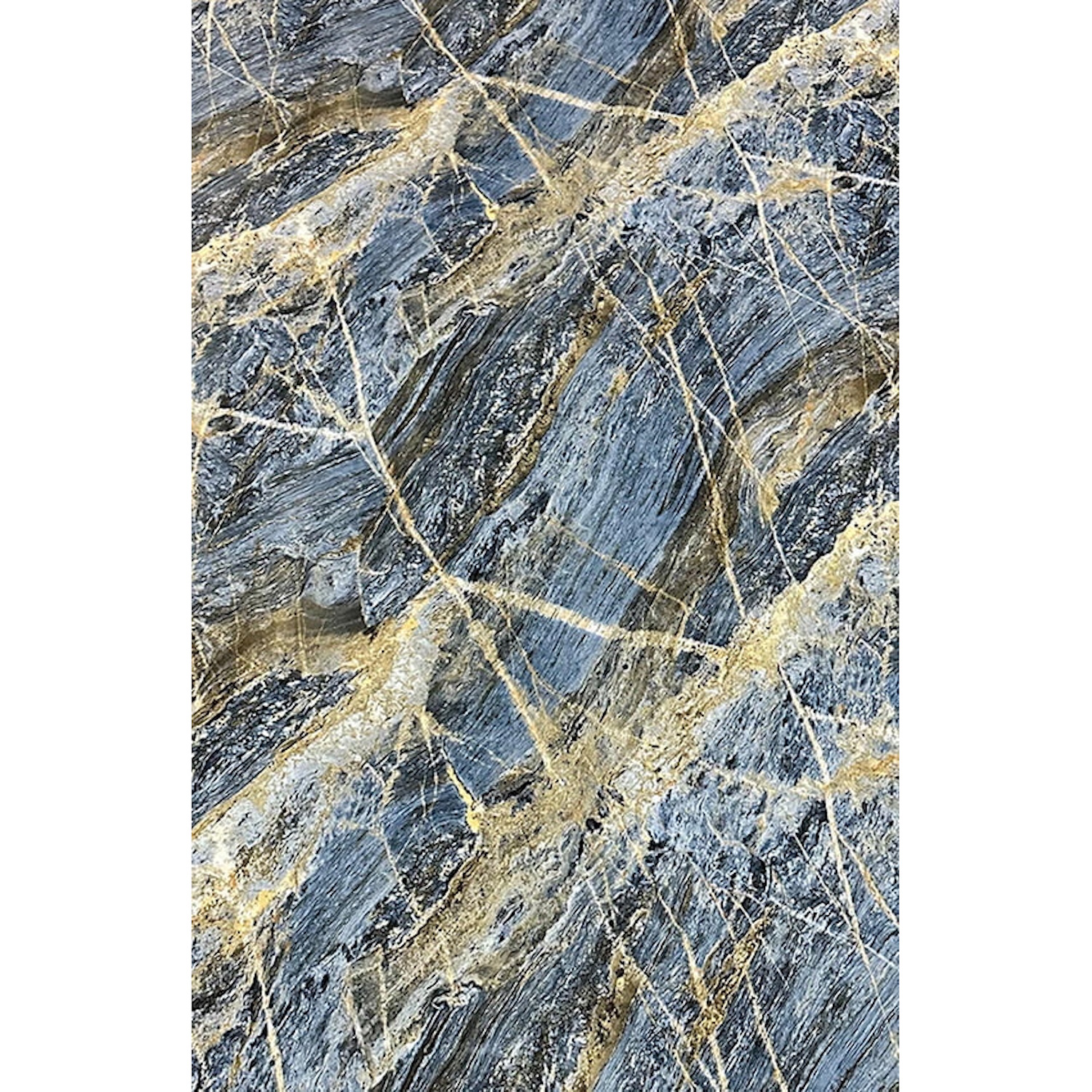 Wandpaneel Isodeco Onyx Blue 122x260 cm Waterbestendig Hoogglans Isodeco