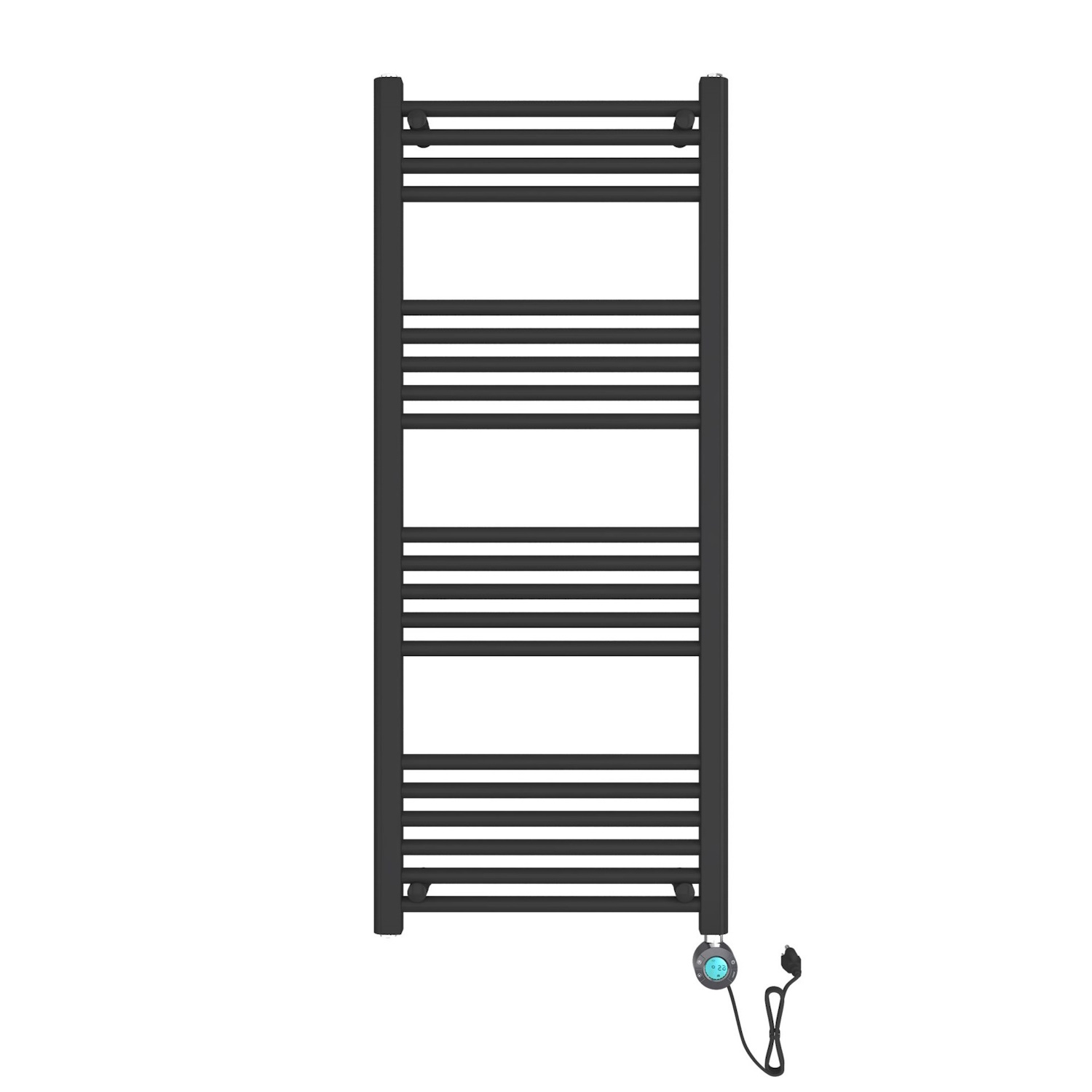 Elektrische Radiator BWS June 700W 120x50 cm Mat Zwart Boss & Wessing