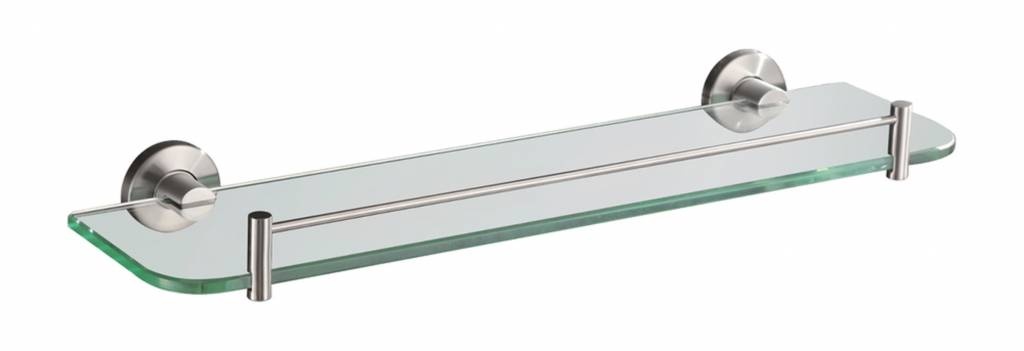304-Glazen Planchet 50 cm RVS Aqua Splash