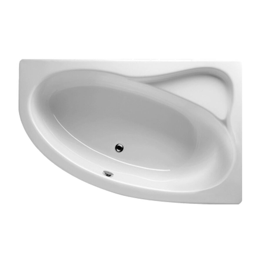 Hoekbad Lyra 140X90X43 Cm Rechts/Links Wit