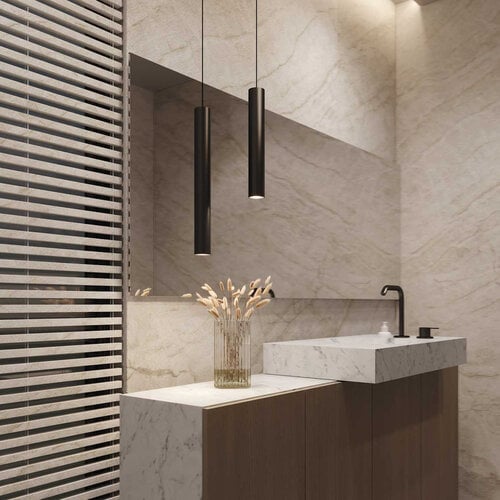 Hanglamp Martens & Meijer Vaduz 30 x 5.5 Cm Mat Zwart 