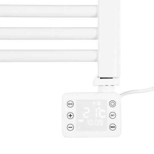 Elektrische Handdoekradiator Eurom Sani Towel 800W 110x50cm Met Wifi Wit 