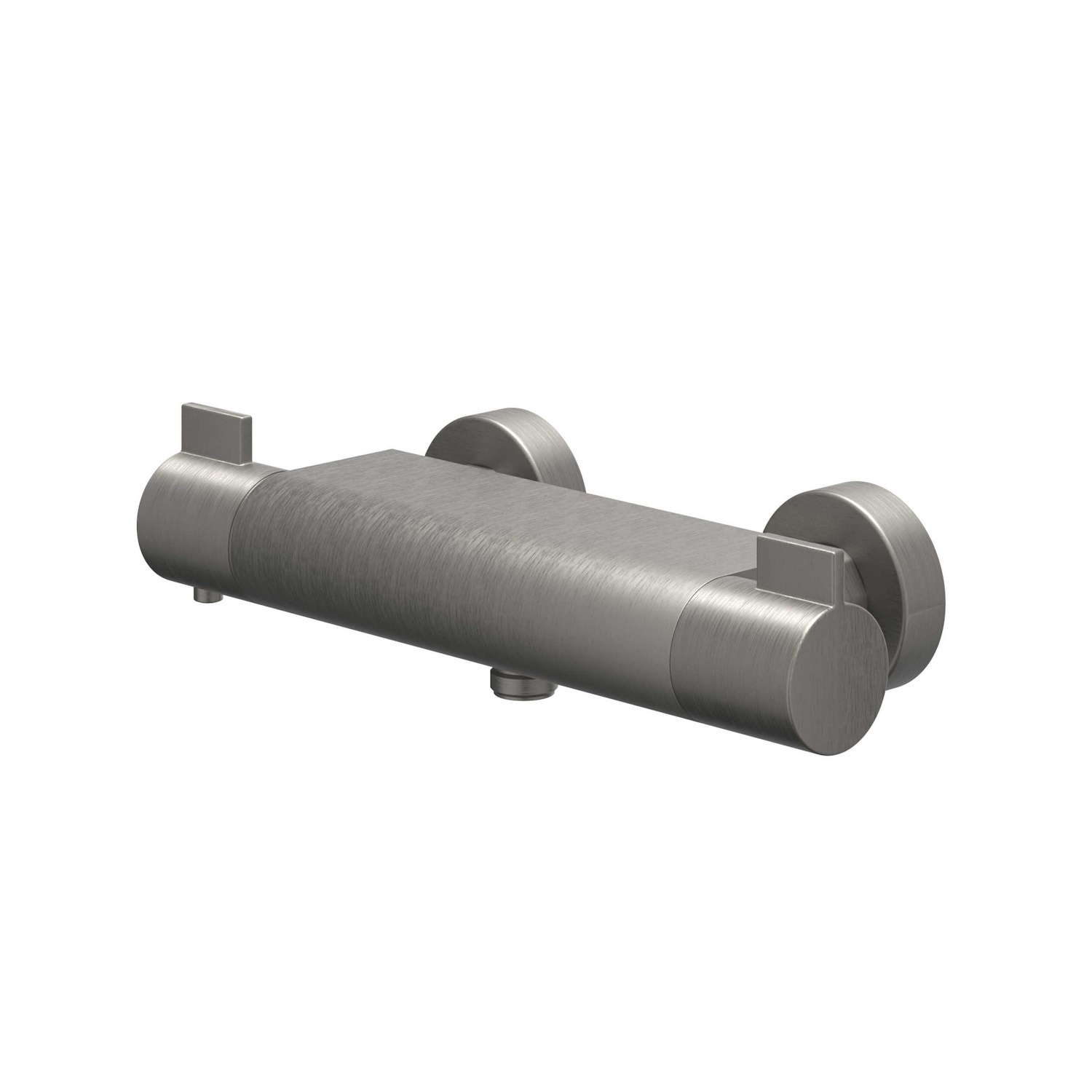 Douchethermostaatkraan IVY Pact Opbouw Cooltouch Geborsteld Metal Black PVD IVY