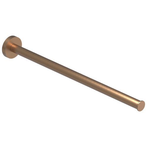 Handdoekrek IVY Vast Een lids 38 cm Geborsteld Mat Koper PVD 