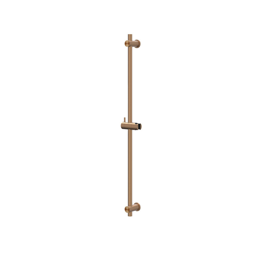 Glijstang IVY 90 cm RVS316 Geborsteld Mat Koper PVD