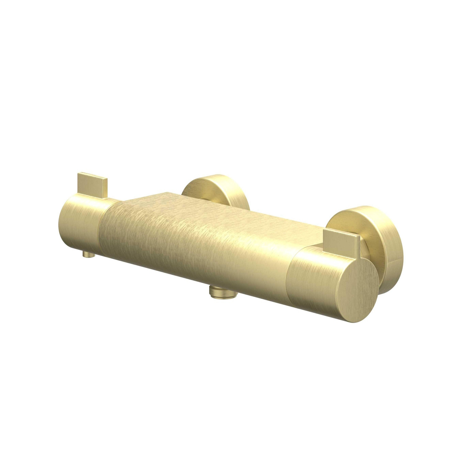 Douchethermostaatkraan IVY Pact Opbouw Cooltouch Geborsteld Mat Goud PVD IVY