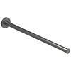 IVY Handdoekrek IVY Vast Een lids 38 cm Geborsteld Metal Black PVD