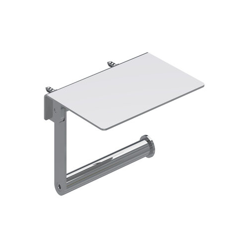 Toiletrolhouder IVY Met Planchet Chroom 