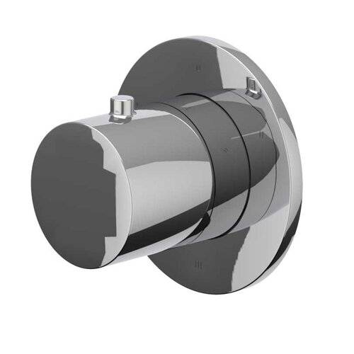 Afbouwdeel IVY Bond 3-Weg Stop-Omstel Symmetry Met Rond Rozet Chroom 