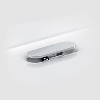 Fontein Clou Flush 3 36x18x9cm Keramiek Glans Wit (Met Kraangat Links)