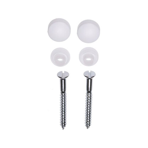 Closetschroeven set Plieger Wit 