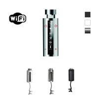 Elektrische Radiator Sanicare HWV Met Wifi 172x45 cm Wit 920W Met Thermostaat Zwart Rechtsonder