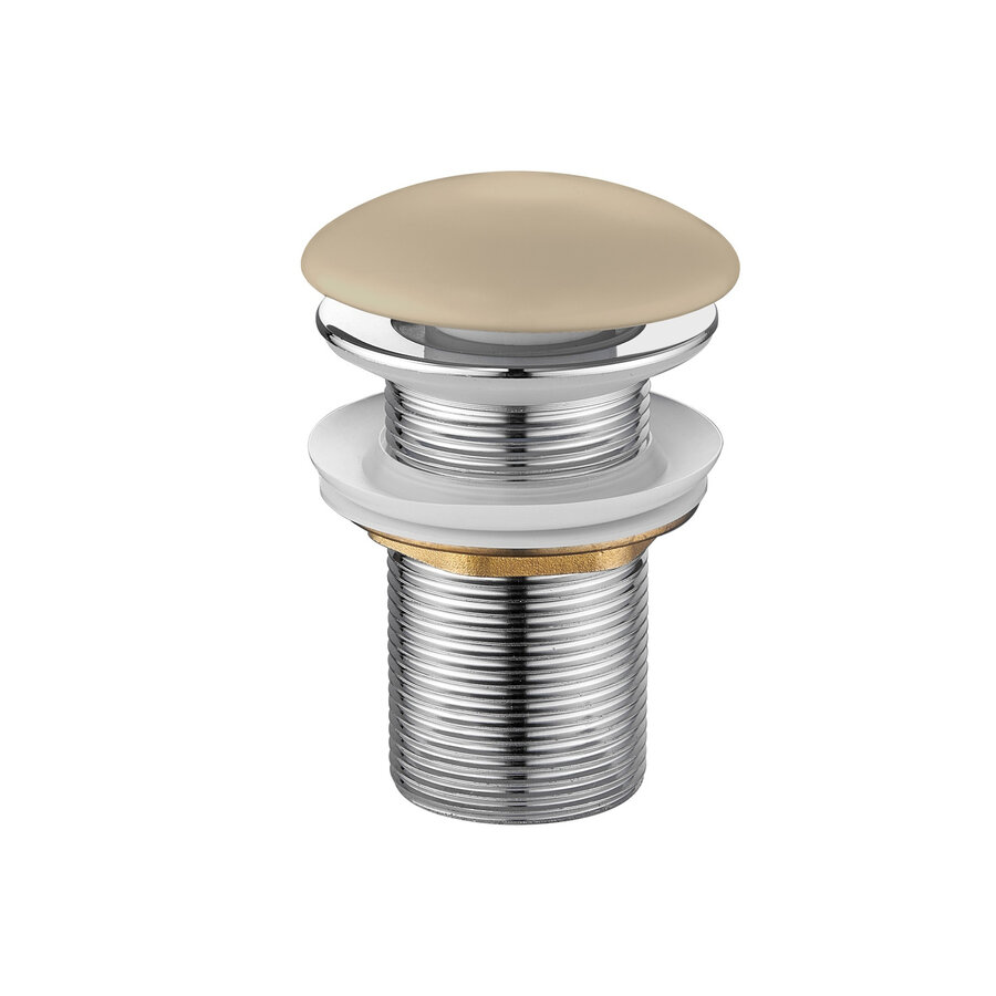 Afvoerplug Best Design Discover Keramisch 5/4" x 80 mm Mat Khaki