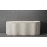 Ligbad Half Vrijstaand Ideavit Archtec Rock 170x80x63 cm Cream