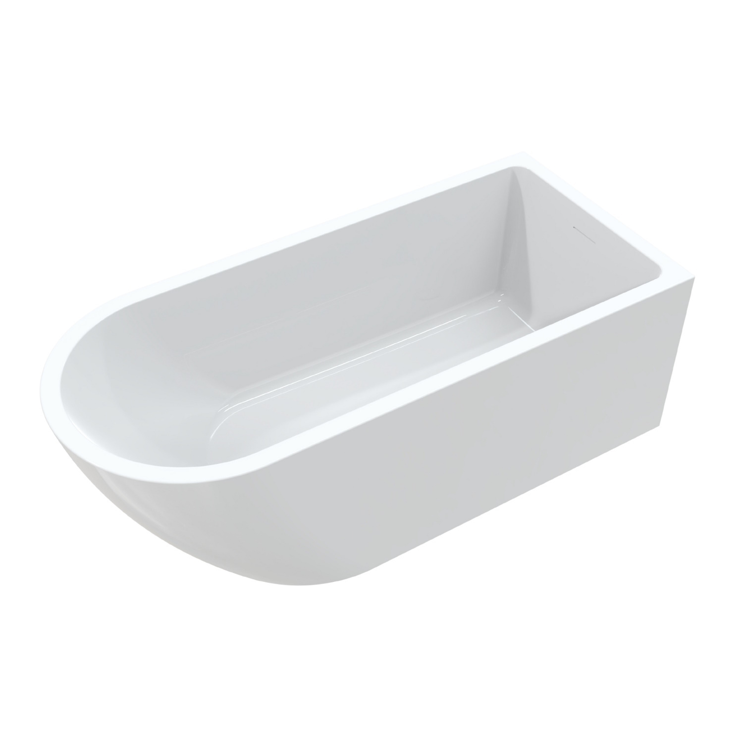 Best Design Vrijstaand Bad Boat 170x75.5x57 cm Glans Wit
