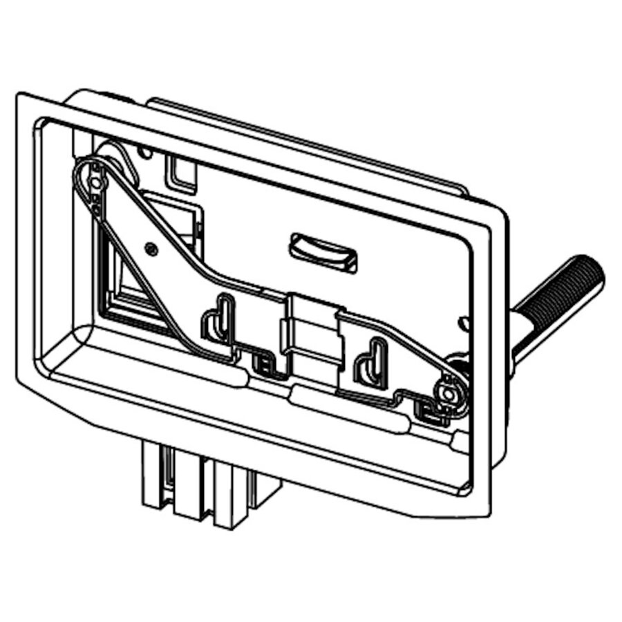 TECE Inworpschacht voor Reinigingsblokjes (TECEsquare II Metaal, TECEsquare II Glas en TECEsolid)