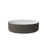 Vrijstaand Ligbad Zenon Elipse 176x81 cm Moka