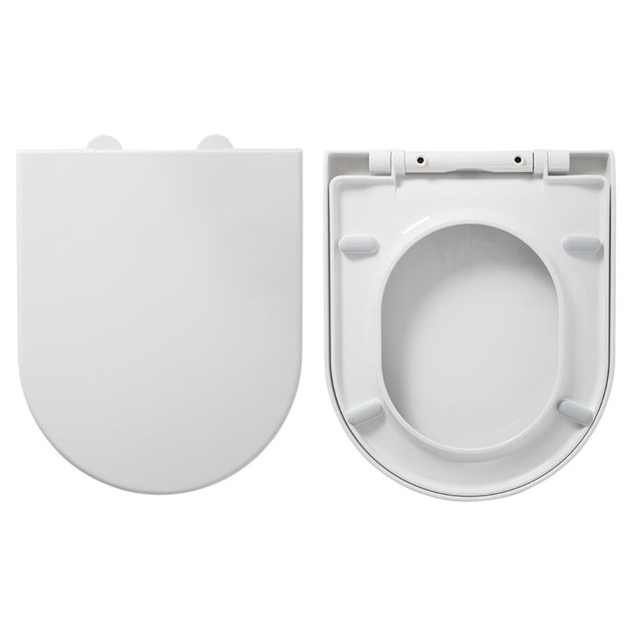 Toiletbril Tiger Stax Thermoplast Wit