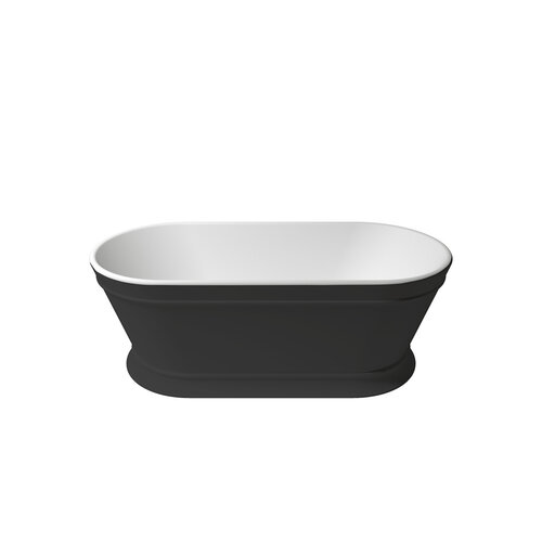 Vrijstaand Ligbad Zenon Heritage 170x80 cm Negro 