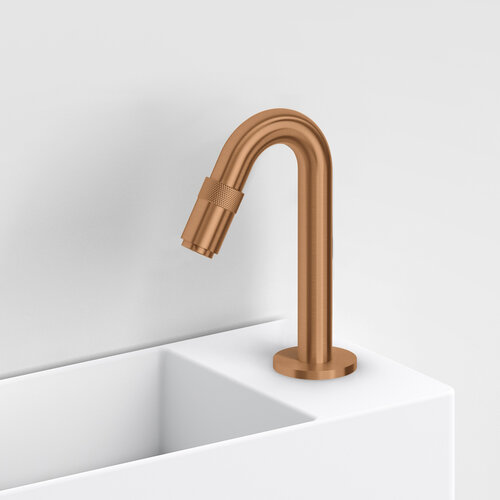 Fonteinkraan Clou Freddo 9 Geborsteld Brons PVD 