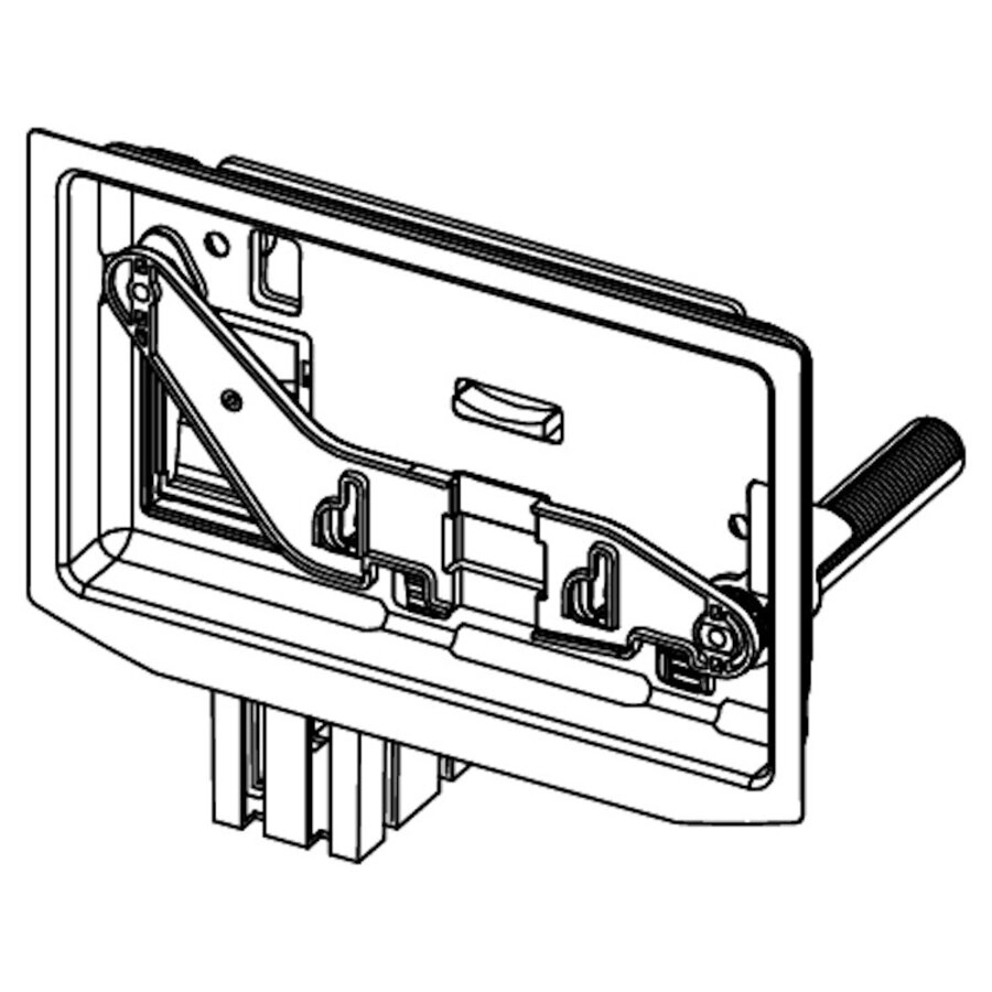 TECE Inworpschacht voor Reinigingsblokjes (TECElux Mini, TECEsquare Glas, TECEvelvet, TECEloop en TECEnow)