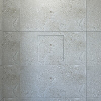 Inbouwnis Wiesbaden Demis 30x30x14cm Betegelbaar RVS