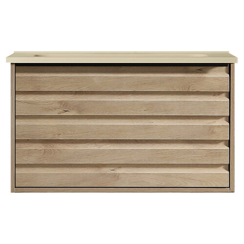 Meubelset Differnz Elin 60 cm Eiken/Taupe 