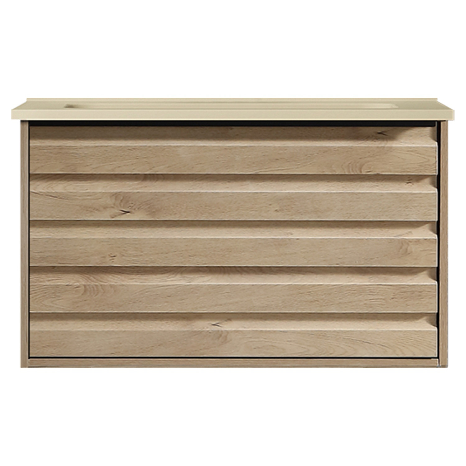 Meubelset Differnz Elin 60 cm Eiken/Taupe Differnz