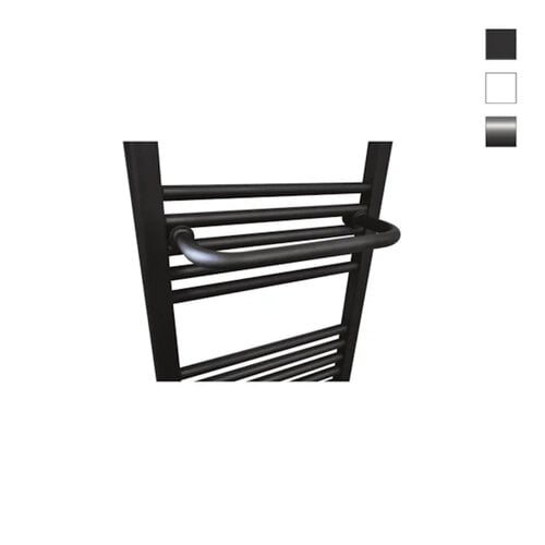 Handdoekbeugel voor Sanicare Radiatoren 35 cm Mat Zwart 